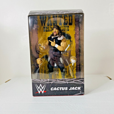 WWE Mattel WCW Cactus Jack Ringside Exclusive 3 Faces Of Foley Action Figure NIB