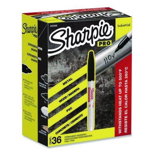Sharpie 2003898 Industrial Permanent Marker Value-Pack, Fine