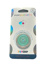 PopSockets PopGrip Premium Teal Iridescent Phone Grip Stand Interchangeable