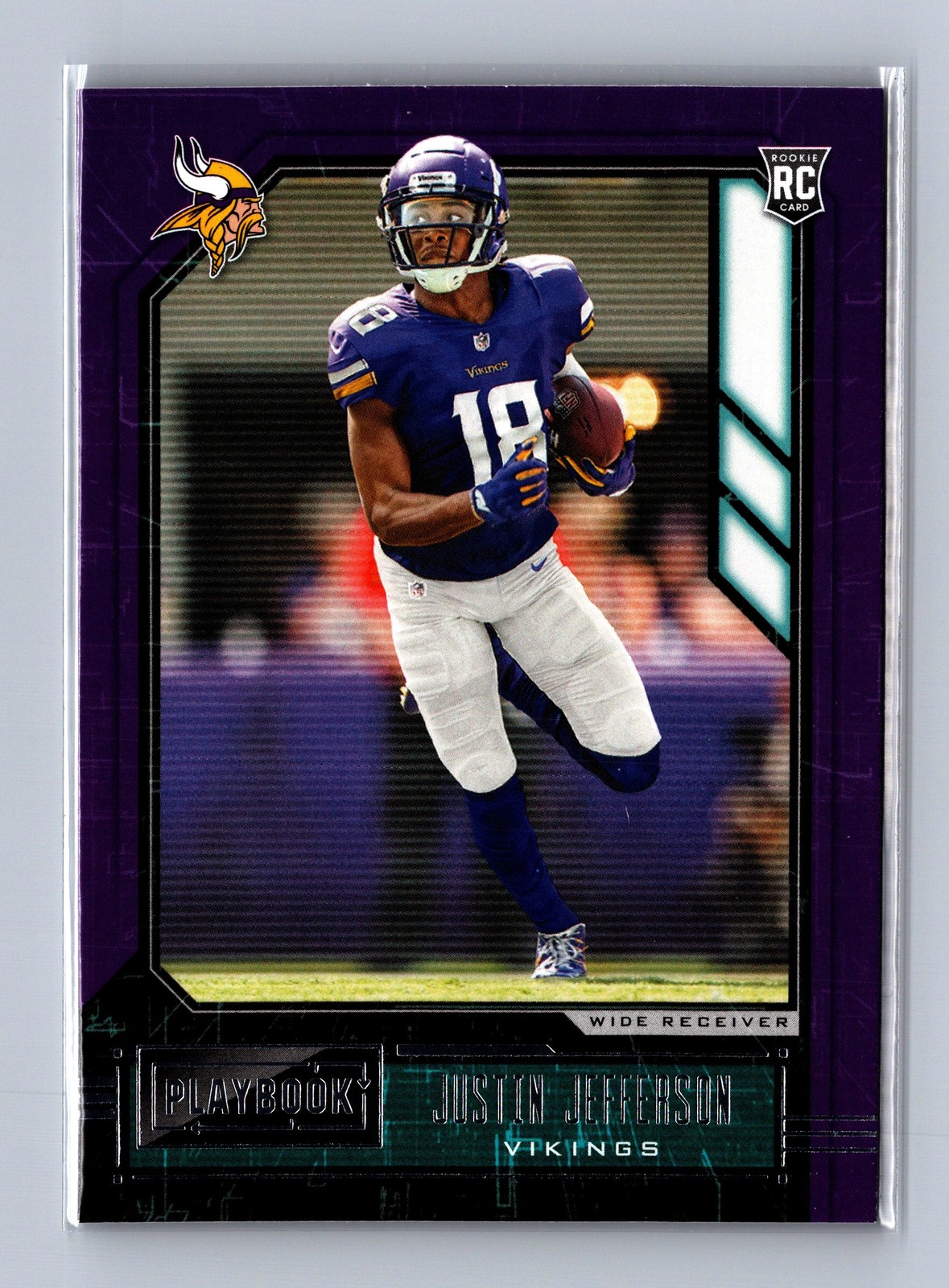 2020 Panini Playbook #114 Justin Jefferson