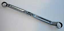 Snap On Tools XV2022 5/8" x 11/16" SAE Offset Box End Wrench 12 Point Vintage