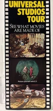 1984 Universal Studios Tour Hollywood Park Brochure Map Rare Photos! Vintage
