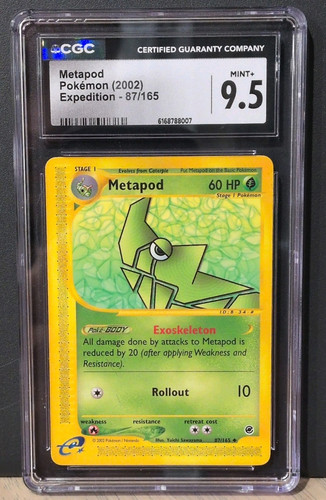 Metapod graded CGC 9.5 for sale on eBay