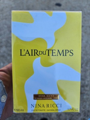 Nina Ricci L'Air Du Temps Eau De Toilette Spray 1.7 fl oz 50 ml NEW