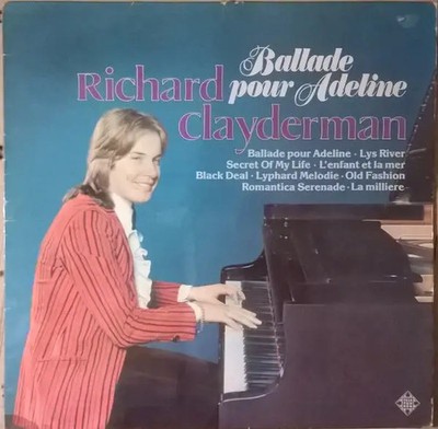 Richard Clayderman Ballade pour Adeline NEAR MINT Telefunken Vinyl LP
