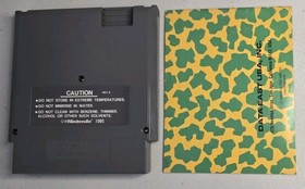 Cobra Command (NES) - With Manual & Sleeve Excellent Condition