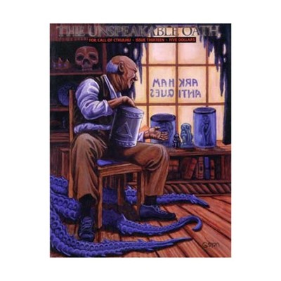 Pagan Pub Unspeakable Oath #13 ''Live-Action, Two Scenarios'' Mag VG