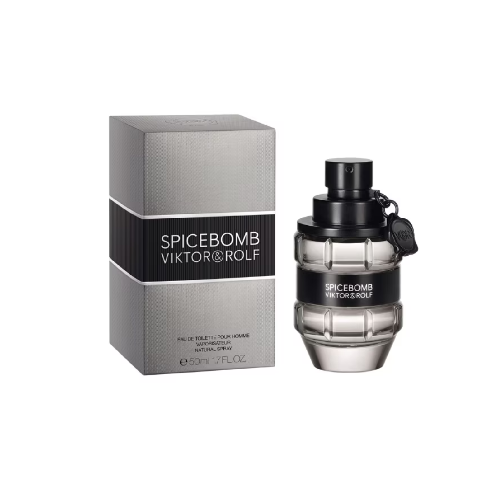Viktor & Rolf Men's Lavender/Pink/White Spicebomb Eau De Toilette 50Ml Spray - Image 3