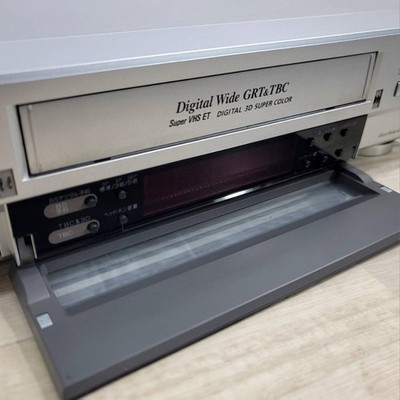 Tested] Victor (JVC) HR-VFG1 S-VHS VCR w/ TBC & 3D NR - Remote