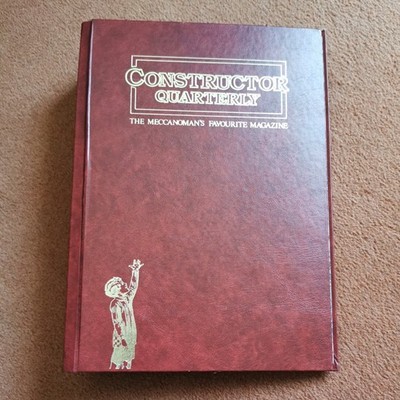 Constructor Quarterly Magazine Binder Meccano Collectors Meccanoman Official 