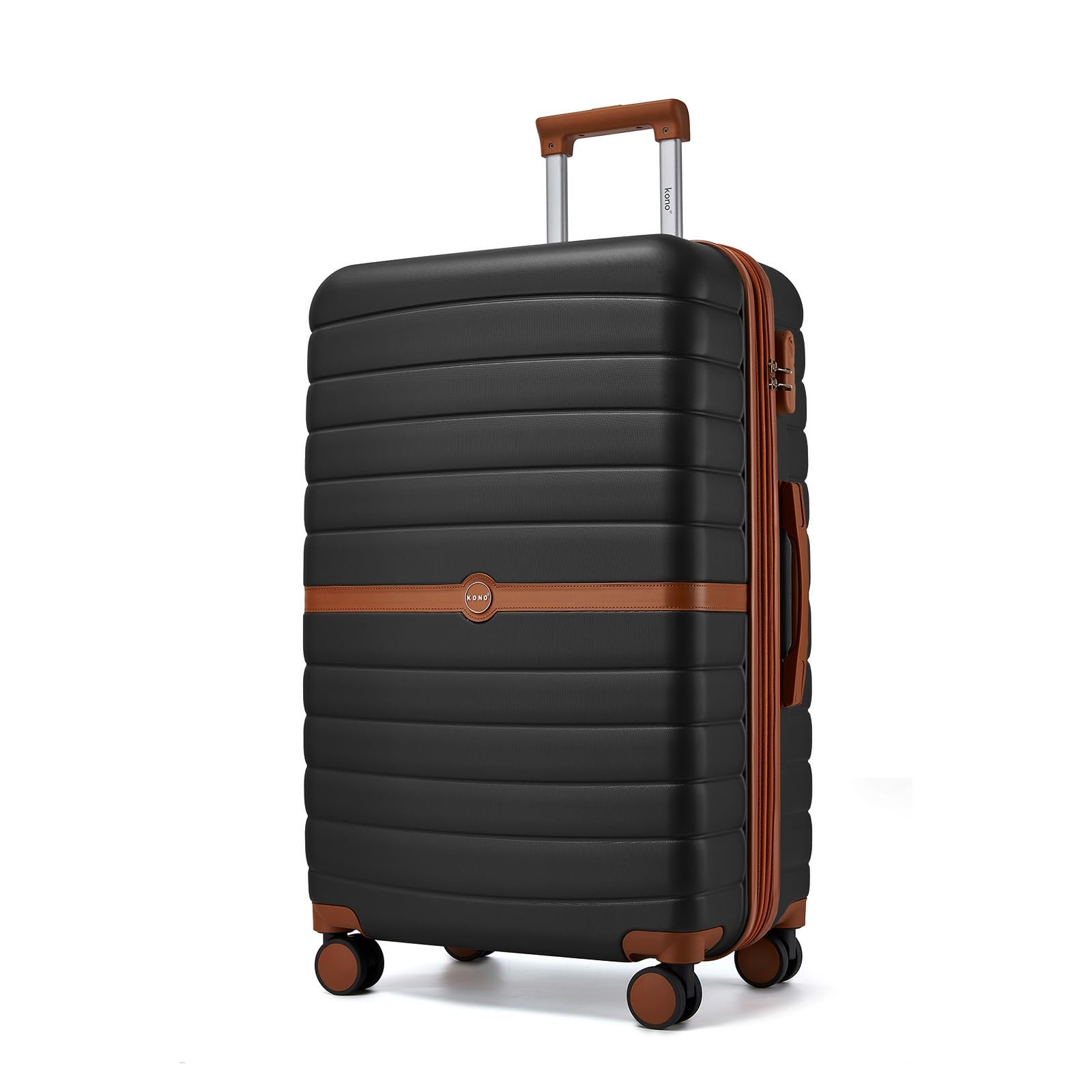 With Spinner Wheels, Large Checked Luggage With Lo...