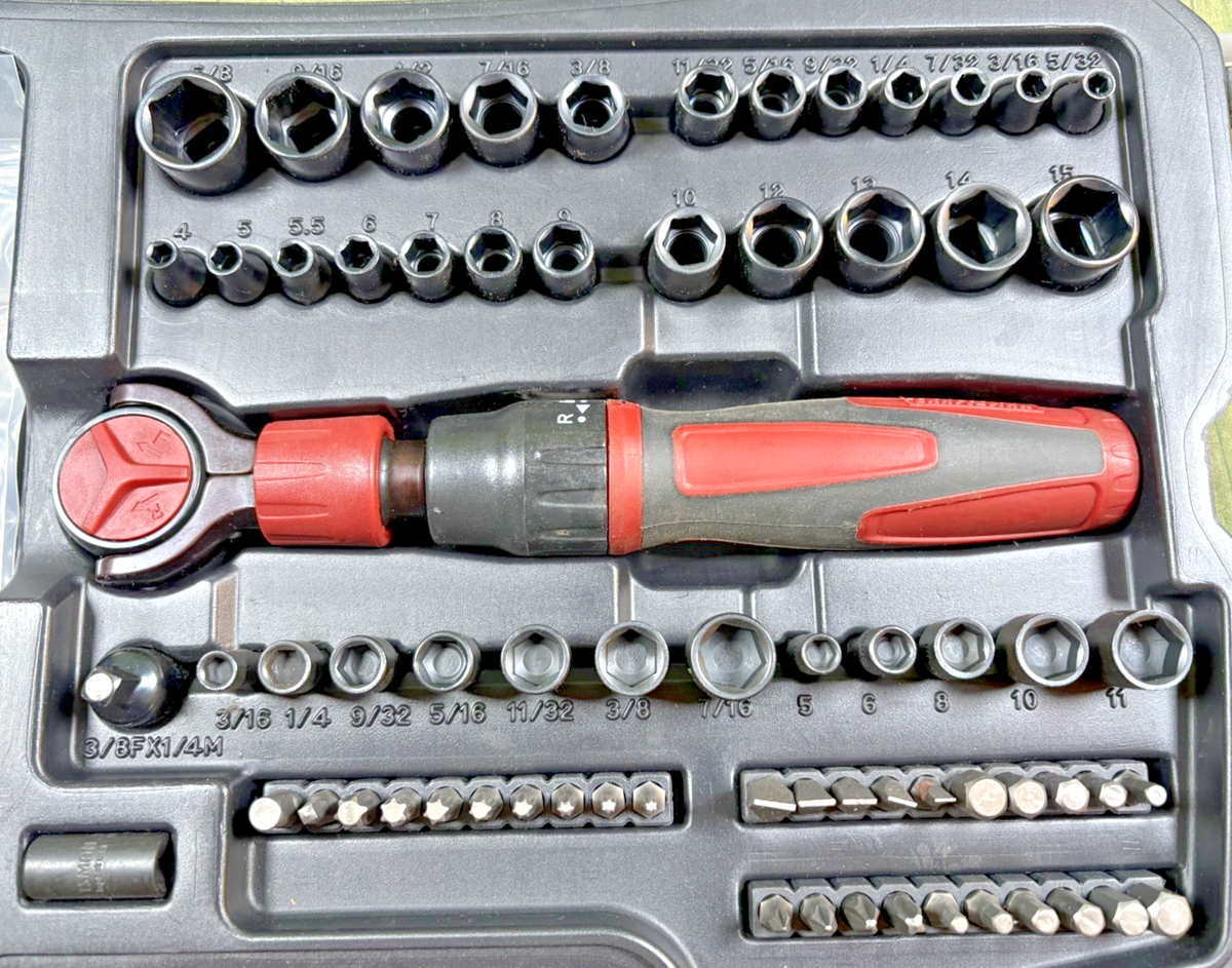 Sears Craftsman (83) Pc. Mach Series Socket Wrench Set 48083 w