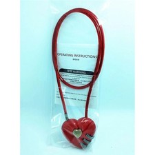Mini Code Lock Combination Padlocks for Travel Bags Suitcases Long Wire