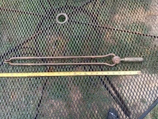 Antique Ornate Fireplace Tongs