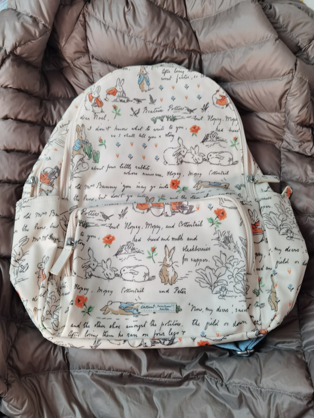 Cath Kidston X Beatrix Potter Peter Rabbit Backpack Vintage Very RARE - New