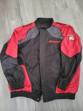 Snap On Tools Coat Men s XL Black 95th Anniversary Flag Work Hooded Quilt Lined