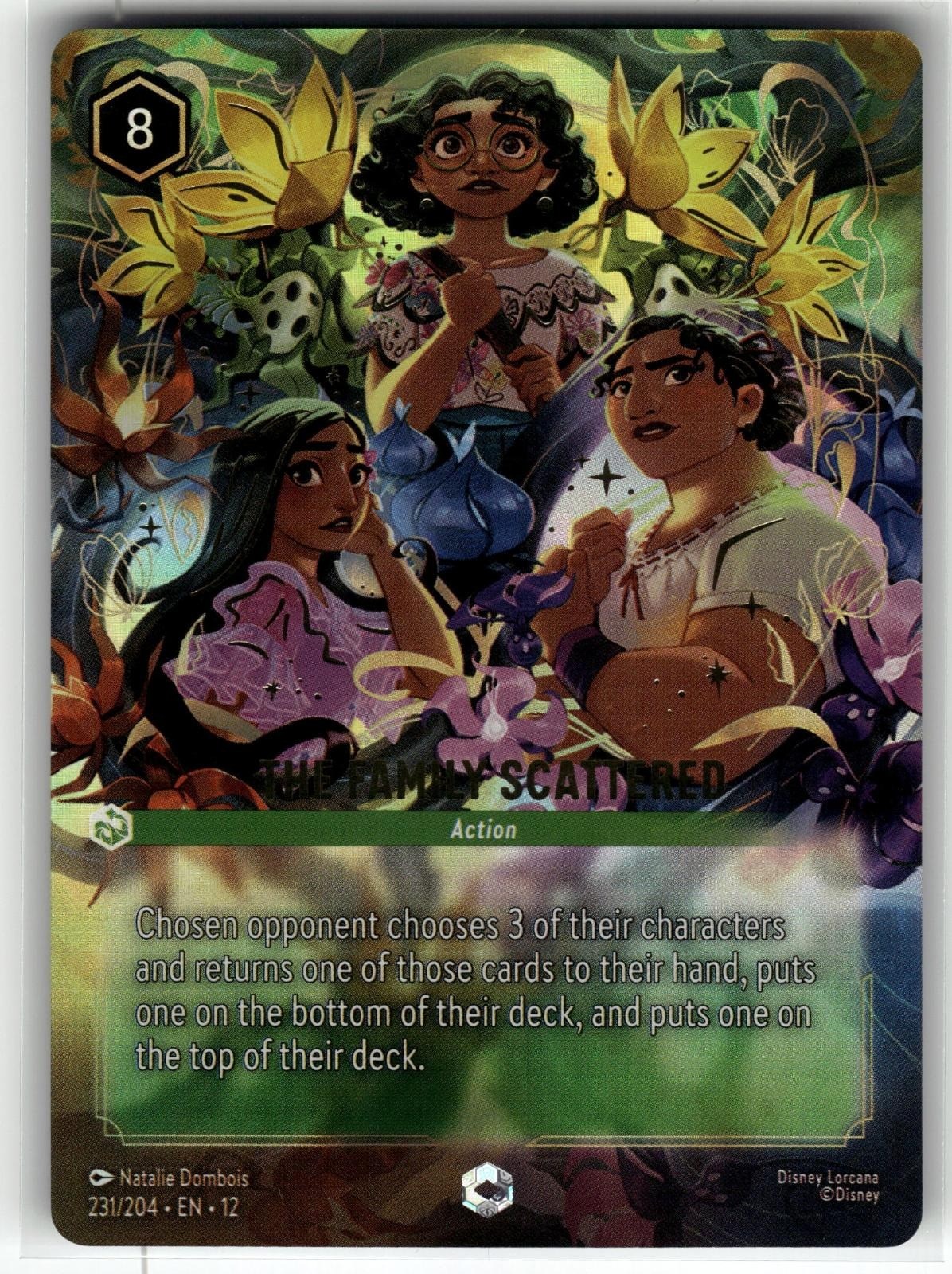 The Family Scattered (Enchanted) 231/204 Wilds Unknown Lorcana NM-