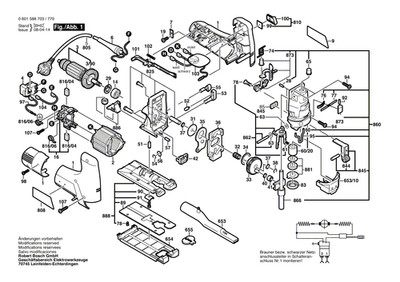 New Genuine Bosch 2601016065 Splintering Protector