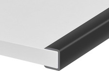 Rubber Edge Trim, Self-Adhesive U Channel Edge Protector for Plywood, Cabinet,