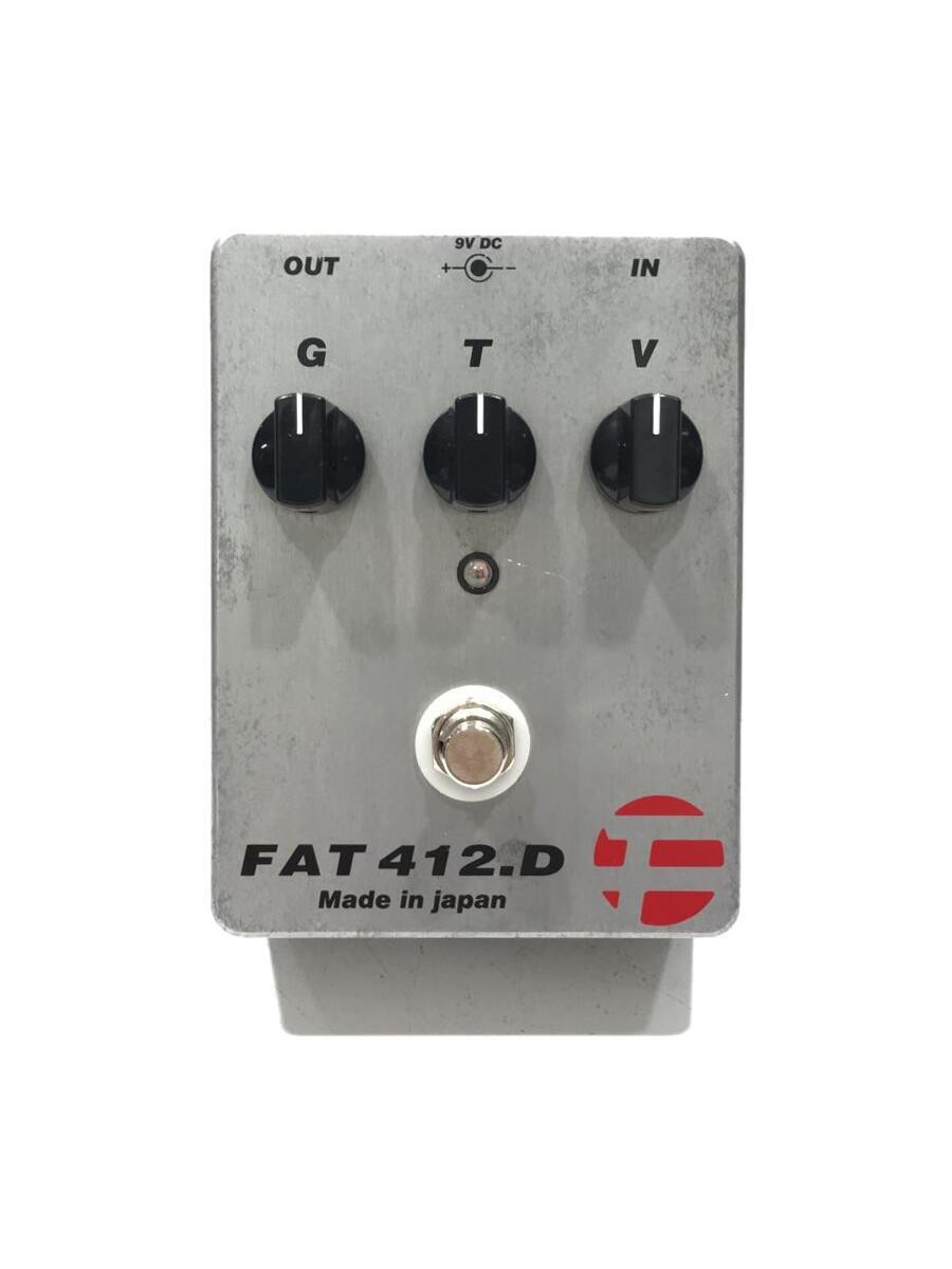 FAT 412.D ギターエフェクター Made in Japan FAT 412.D ギターエフェクター Made in Japan FAT 412.D