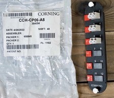 Corning CCH-CP06-A8 Panel 3 LC MM/Multimode, Duplex, 6 Fiber 62.5um OM1