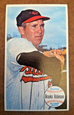 1964 Topps Giants  Card no. 50 Brook Robinson Baltimore Orioles Third Base (#2)
