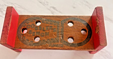 Banco da lavoro calzolaio vintage anni 50 giocattolo bambino rustico playskool legno BxSS