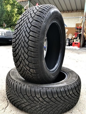  2x 195/65R15 M+S Winterreifen Continental  6,7mm! Mit Schnee   Symbol