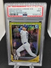 2025 Bowman Chrome Shohei Ohtani Yellow Refractor /75 PSA 9 MINT LA Dodgers 🔥