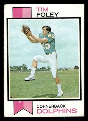 1973 Topps Football Card #158 Tim Foley