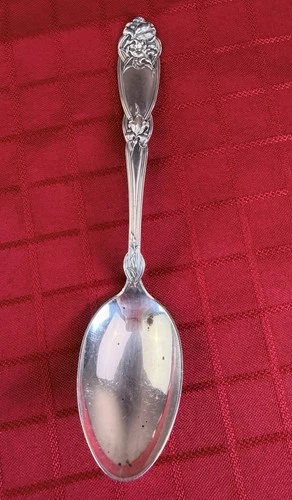 Antique Gorham Chantilly Sterling Silver Teaspoon 5 3/4" 21.17g K Mono