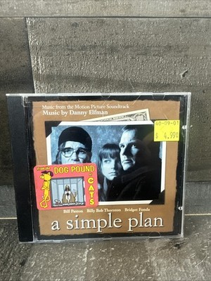 A SIMPLE PLAN MUSIC FROM THE MOTION PICTURE SOUNDTRACK CD VERY GOOD CONDITION 