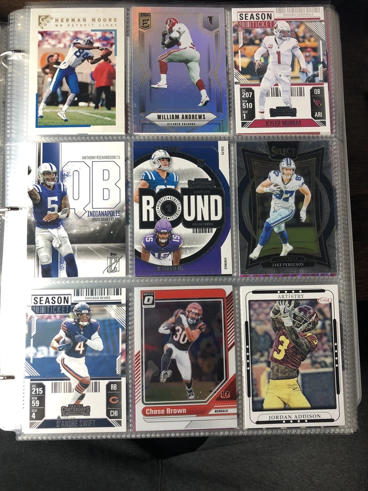 🏈🔥Enorme lote de fútbol americano de la NFL 475+ colección de tarjetas deportivas🏈🔥 Foto 3 de 4