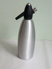 iSi Soda Siphon 1 Liter - Austria Brushed Aliminum 