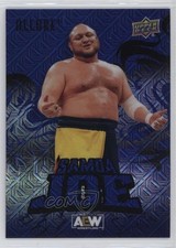 2024 Upper Deck Allure AEW Black & Blue 8/35 Samoa Joe #72 10ee