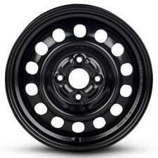 14x5.5 Road Ready Wheels Rrw-69313 Black Steel Wheel 4x100 45mm