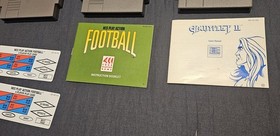 NES 4 SCORE + 4 PLAYER GAME LOT OFF ROAD GAUNTLET 2 PLA ACTION FOOTBALL NINTENDO