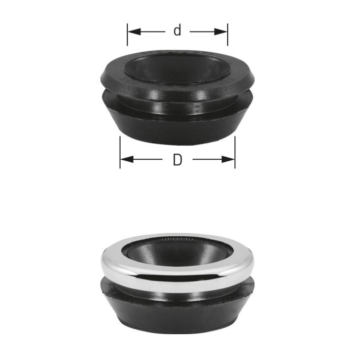 ASW Stedo WC-Verbinder 170048 Ø 55 мм, Rohr 28-32 мм, schwarz