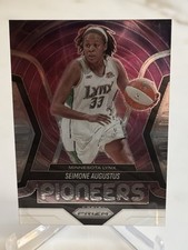 Panini 2025 Prizm WNBA Pioneers Insert Seimone Augustus Lynx #9