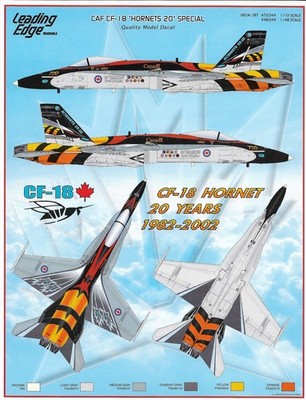 LED48044 Leading Edge Models 1:48 CAF CF-18 ''Hornets 20'' Special 1982-2002