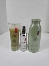 Wei East Facial Scrub, Finishing Serum And Body Wash Lot Of 3