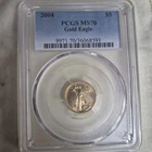 2004 1/10oz Gold Eagle MS70