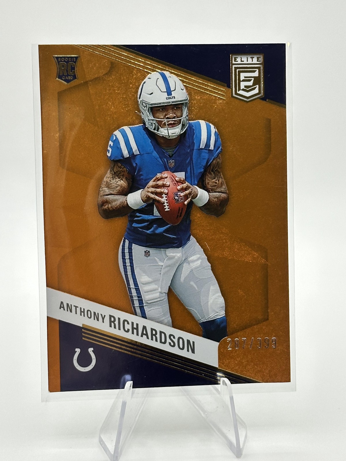 2023 Donruss Elite #102 Anthony Richardson Orange #/399