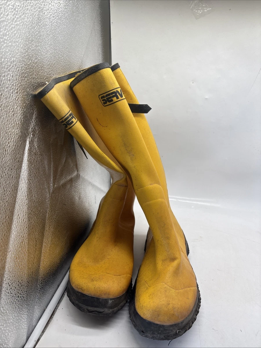 Yellow Rubber Workwear Boots for Men for sale | eBay display picture 1