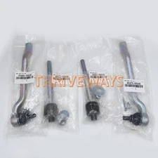 OEM FOR 2001-2006 Lexus LS430 Inner Outer Tie Rod Ends Set Kit High Quality