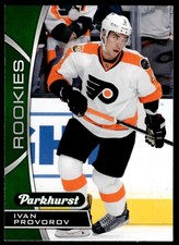 2016-17 Upper Deck Parkhurst GREEN ROOKIES Ivan Provorov Philadelphia Flyers