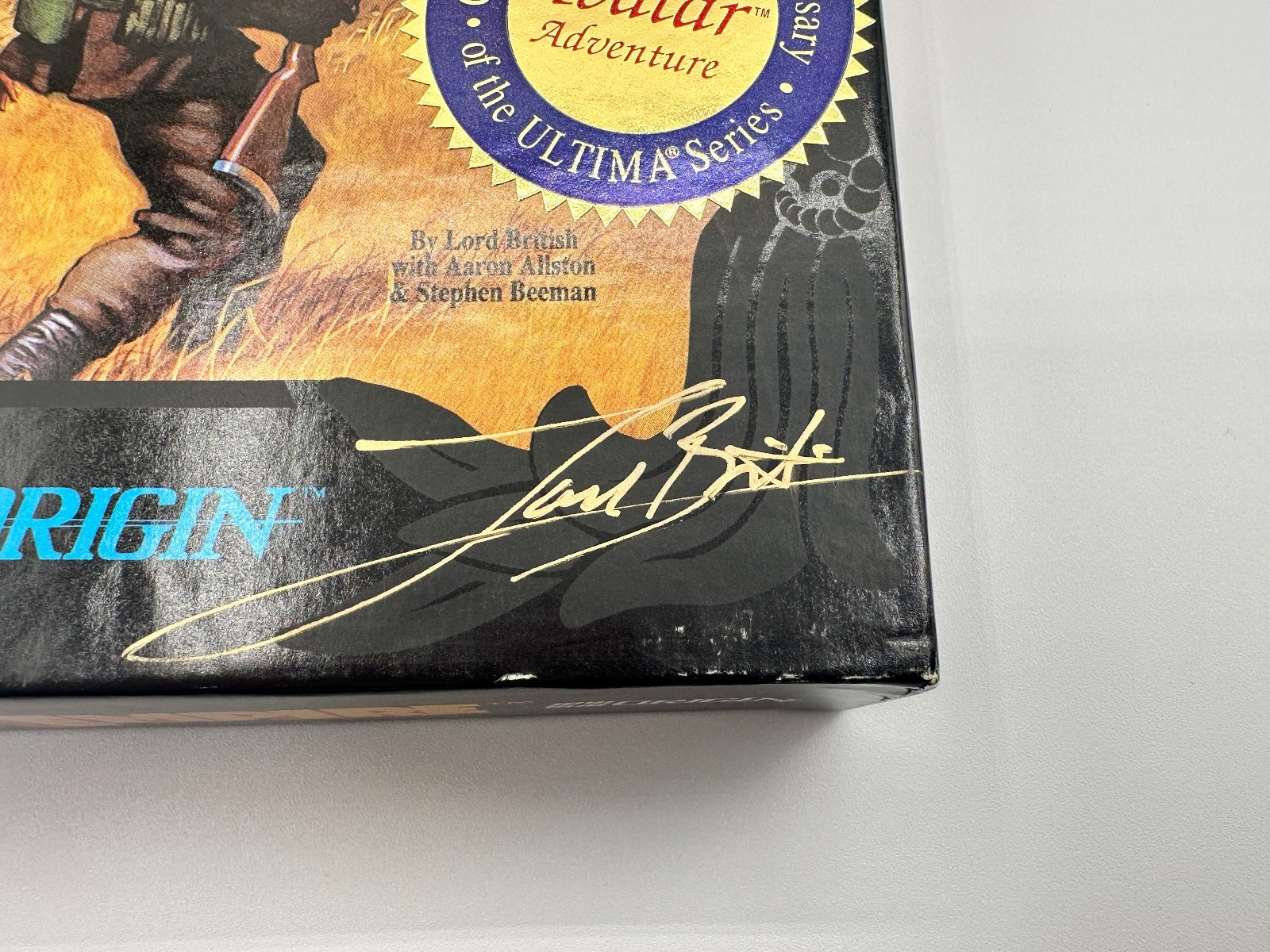 Worlds of Ultima Savage Empire Collectors Edition Signed by Lord British IBM PC