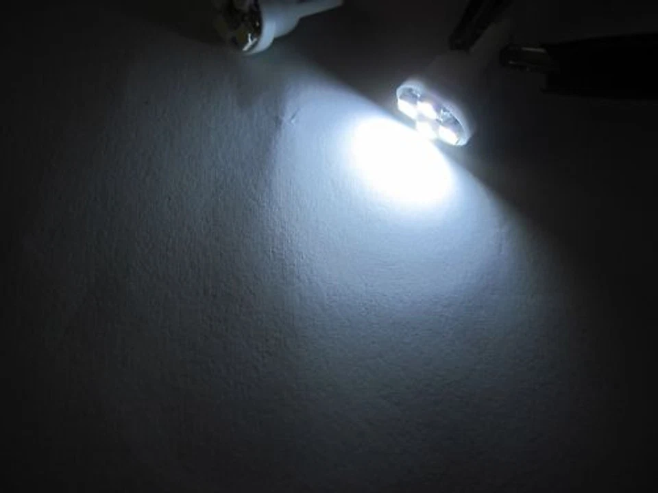 10 piezas T10 168 194 W5W 4-1210SMD Super Blanco LED color  Foto 2 de 4