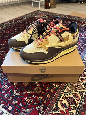 Nike Air Max 1 Cactus Jack baroque brown Gr. 44 Deadstock