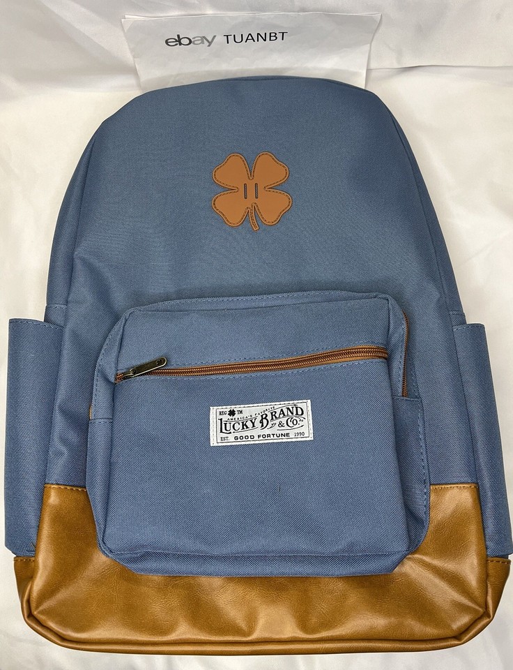 BRAND NEW Lucky Brand Canvas Backpack - MANY COLORS - Back 2 School | eBay